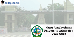 Guru Jambheshwar University Admission 2025 Open; Apply Before February 28